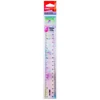 Liniuotė DELI H653, 20cm, įvairių spalvų