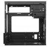 Linkworld case VC13M0-71 micro ATX, juodas, 2x USB 3.0, 2xSSD, HD audio, Without PSU