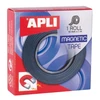 Lipni magnetinė juostelė Apli, 19mmx1m, juodos spalvos