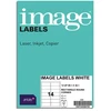 Lipnios etiketės Image Labels, 99.1×38.1 mm, 14 lipdukų lape, baltos spalvos