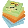 Lipnūs lapeliai 3M Post-it® Recycling Assorted 76mmx76mm 12vnt/pak 100L