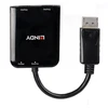 DisplayPort šakotuvas - LINDY 2 prievadų MST šakotuvas, 2x3840x2160@30Hz, 21.6 Gbit/s, 5VDC