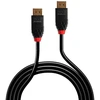 DisplayPort Kabelis - LINDY Aktyvus DisplayPort 1.4 Kabelis, 7680x4320@60Hz, 7.5 m, Juodas
