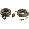 USB Prailginimo Laidas - LINDY SB 2.0 Aktyvus Prailginimo Laidas, M/F, 480 Mbps, 20 m, Pilkas