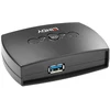 USB Jungiklis - LINDY 2 Prievadų USB 3.0 Įrenginių Dalijimosi Jungiklis 5 Gbps, Juodas