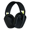 Žaidimų ausinės Logitech G435 Lightspeed, juodos/neoninės geltonos spalvos