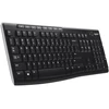 Logitech K270 klaviatūra Namo Radijo dažnio belaidė QWERTY JAV tarptautinė versija Juoda