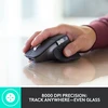 Logitech MX Keys Combo verslui Gen 2 Belaidė Klaviatūra ir pelė +Atrama riešui, US Int, Graphite