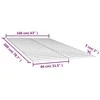 Lovos grotelės su 48 lentjuostėmis, 2vnt., 80x200cm