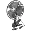LTC PS Automobilinis ventiliatorius LTC 12V, 6" reguliuojamas.