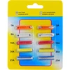 LTC Cilindriniai automobilių saugikliai 5A, 8A, 16A, 2A, 25A, 10 vnt.