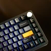 Machenike K600-B82W Belaidė mechaninė su pašvietimu Klaviatūra žaidimams GR Sidabrinis Switch - Juodas