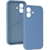 Blue MagColor Pure dėklas skirtas Apple iPhone 17 mist mėlynas