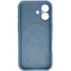 Blue MagColor Pure dėklas skirtas Apple iPhone 17 mist mėlynas