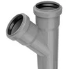 Magnaplast Vidaus kanalizacijos trišakis HTplus, Ø 40 / 40 mm, 67°