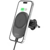 Magnetic MagSafe Automobilinis laikiklis Wireless Charging 15W for Vent Car Tech-Protect mm15W-V1 juodos spalvos