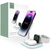 Magnetinis belaidis įkroviklis MagSafe 15W 3in1 Tech-Protect QI15W-A27 baltos spalvos