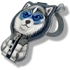 Magnetic pendant Nimmy Cool&Cute 2.0 Wolf juodos spalvos