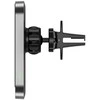 MagSafe Automobilinis laikiklis su 15W belaidžiu įkrovimu for Supply / ventiliacijos grotelėms USB-C Tech-Protect CW19 juodos spalvos