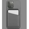 Dėklas UNIQ Lyden DS magnetinė piniginė RFID ir stovelis telefonui juodos ir pilkos spalvos