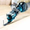 Makita DTM52Z Akumuliatorinis universalus švytuoklinis įrankis 18V, 10000-20000 jud/min, judesio kampas 3,2°,Starlock MAX, BL-motor, Be akumuliatorių ir kroviklio!