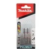 Makita Torsion sukimo antgalis (E-form), PH1-50mm, 2vnt. Impact Premier E-03268 PH1 • 50 mm • 1/4" • 2 vnt
