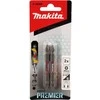 Makita Torsion sukimo antgalis Dbl-End, PH2-65mm, 2vnt. Impact Premier E-06286 PH2 - PH2 • 65 mm • Dbl-End • 1/4" • 2 vnt