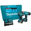 MAKITA KOMPLEKTAS COMBO 18V DLX2142S (DHP453, DTD152) 2×3,0Ah