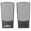 Kompiuterio kolonėlės Manhattan 2150 Series 2.0 Speaker System, USB, juodos spalvos, 161725