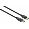 Manhattan 8K@60Hz DisplayPort DP 1.4 kabelis, 2.0m, Palaiko 4K@144Hz, HDR, Paauksuoti kontaktai, juodas, 355575