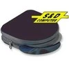 Manhattan Elastic plastikas CD case, 24 CD/DVD, with zipper, mėlynas, 429979