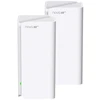 Maršrutizatorius Tenda MX21 Pro(2-pack) Trijų dažnio juostų (2,4 GHz / 5 GHz / 6 GHz) Wi-Fi 6 (802.11ax) Balta 3 Vidinis