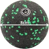 Masažo kamuoliukas Enero Fit EPP, 8 cm, juodas