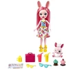 Mattel Enchantimals zuikučio automobilis lėlė Bree Bunny Mobile priedai automobilis ZA5468