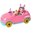 Mattel Enchantimals zuikučio automobilis lėlė Bree Bunny Mobile priedai automobilis ZA5468