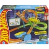 Mattel Žaislinis Hot Wheels Neon Speeders Tornado Jump Crash automobilis