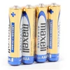 Maxell šarminės baterijos ALKALINE LR03, LR3, AAA, 4 vnt., 1,5 V, plėvelėje