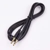 Maxlife audio cable jack 3.5 mm - jack 3.5 mm 1m juodos spalvos