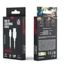 „Maxlife“ laidas USB – „Lightning“ 0,5 m 2A baltas
