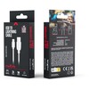 USB laidas Maxlife Apple Lightning FastCharge baltas, 2.0A,1.0m