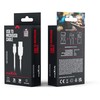 TelForceone Maxlife kabelis USB - microUSB 3,0 m 2A baltos spalvos