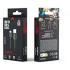 Maxlife USB – USB-C laidas 1,0 m 2A juodas