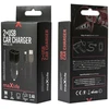 Maxlife MXCC-01 automobilinis įkroviklis 2x USB 2.4A juodas + USB-C laidas