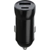 Maxlife MXCC-04 PD QC automobilinis įkroviklis 1x USB-C 1x USB 20W juodas + USB-C – Lightning laidas 27W