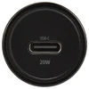 Maxlife MXCC-04 PD QC automobilinis įkroviklis 1x USB-C 20W juodas