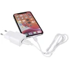 Maxlife MXTC-01 įkroviklis 1x USB 2.1A baltas + Lightning laidas
