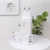 „Maxlife MXTC-08-65ACC PD QC“ įkroviklis 2x USB-C 1x USB 65W baltas