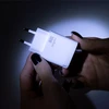 Maxlife MXTC-09-30AC GaN PD QC įkroviklis 1x USB-C 1x USB 30W baltas