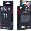 Maxlife MXUC-12 laidas USB-C – USB-C 1,0 m 100W juodas