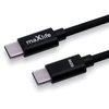 Maxlife MXUC-12 laidas USB-C – USB-C 1,0 m 60W juodas
